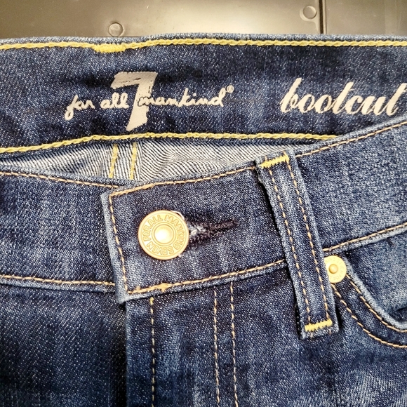 7 for all mankind Boot Cut Jeans - Picture 8 of 11